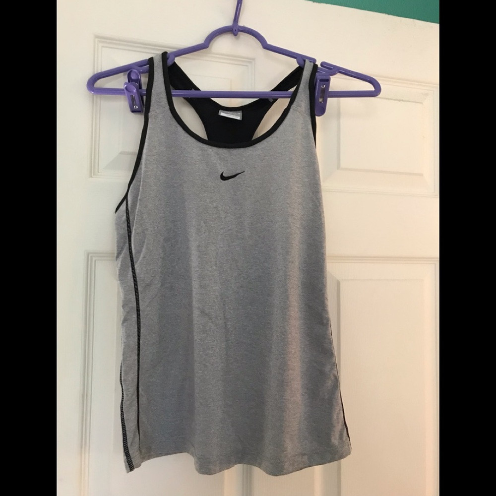 Nike racer back workout shirt